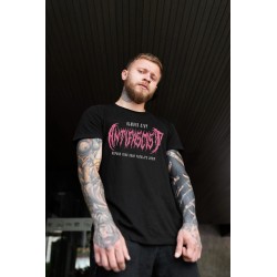 Camiseta Stay Strong Stay Antifascist negra - FREELIFE