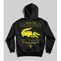 Hoodie Le Monde Est A Nous - WE RESIST