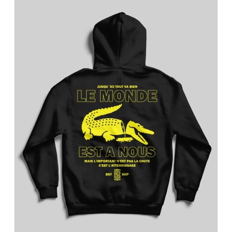 Hoodie Le Monde Est A Nous - WE RESIST