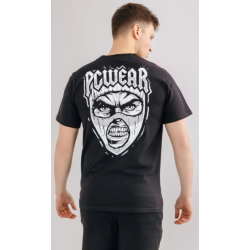 T-shirt “Angry Face” Black - PgWear