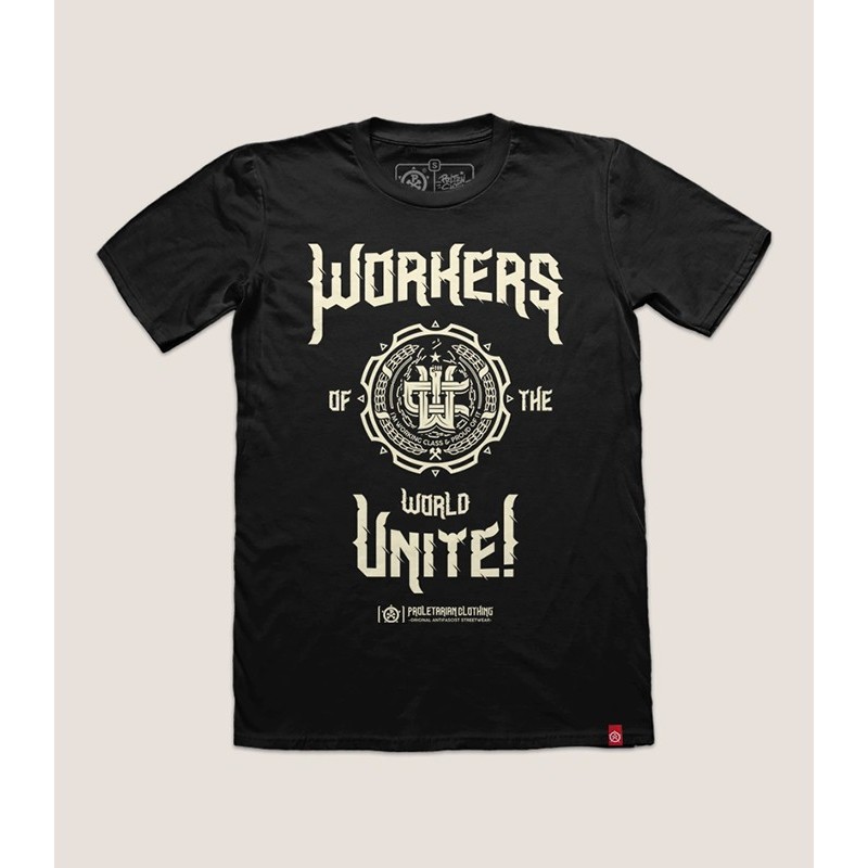 CAMISETA WORKERS UNITE! - Proletarian Clothing
