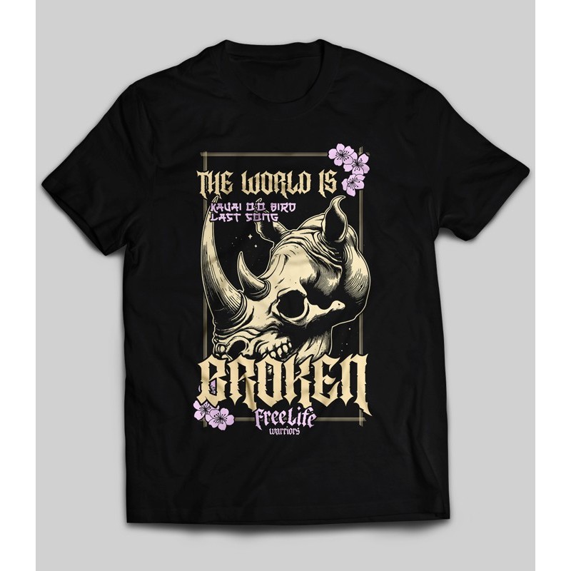 Camiseta THE WORLD IS BROKEN - FREELIFE