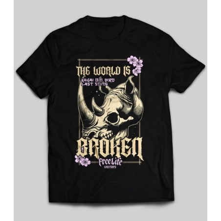 Camiseta THE WORLD IS BROKEN - FREELIFE