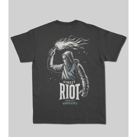 Camiseta Street Riots Gris - FREELIFE