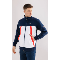 Sweatshirt “Collar” Red/White/Blue - PgWear