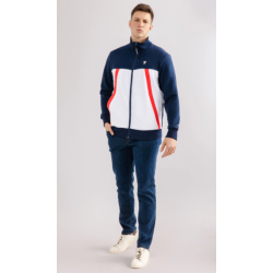 Sweatshirt “Collar” Red/White/Blue - PgWear