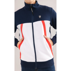 Sweatshirt “Collar” Red/White/Blue - PgWear