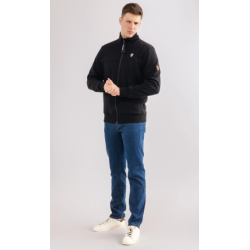 Sweatshirt “Collar” Black- PgWear