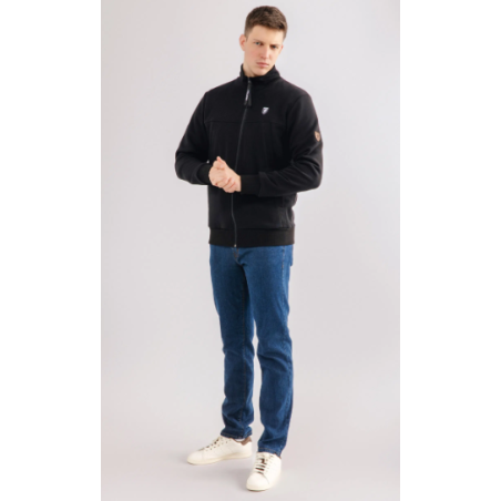 Sweatshirt “Collar” Black- PgWear