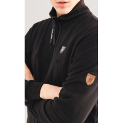 Sweatshirt “Collar” Black- PgWear