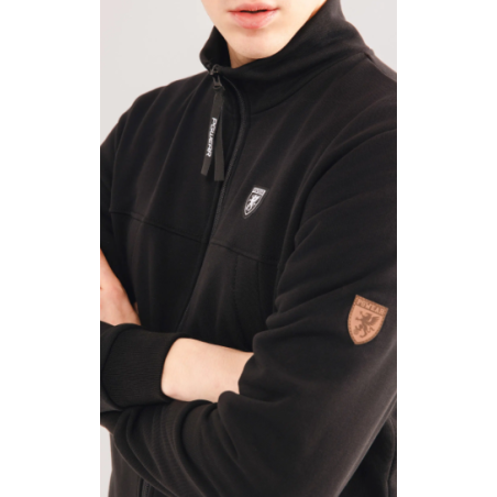 Sweatshirt “Collar” Black- PgWear