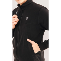 Sweatshirt “Collar” Black- PgWear