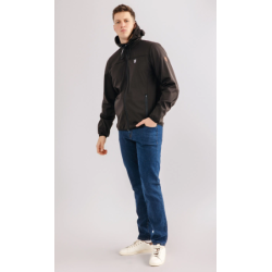 Full Face Softshell Jacket “Risk” Black- PgWear