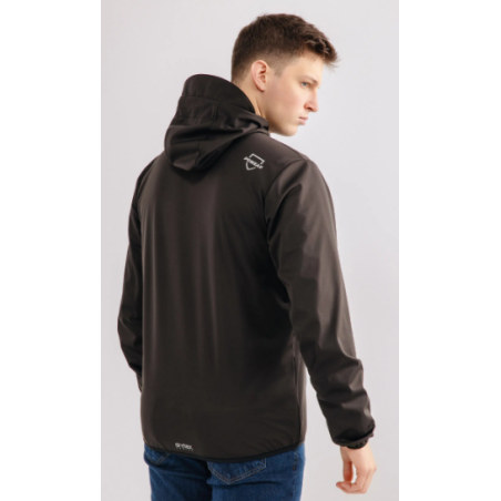 Full Face Softshell Jacket “Risk” Black- PgWear