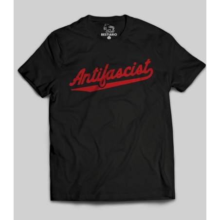 Camiseta Antifascist Negra - We Resist
