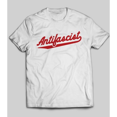 Camiseta Antifascist Blanca - We Resist