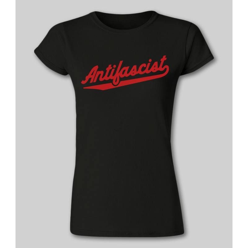 Camiseta Mujer Antifascist - We Resist