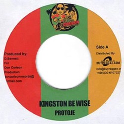 Kingston Be Wise (Original Mix) -  Protoje (7" Single)