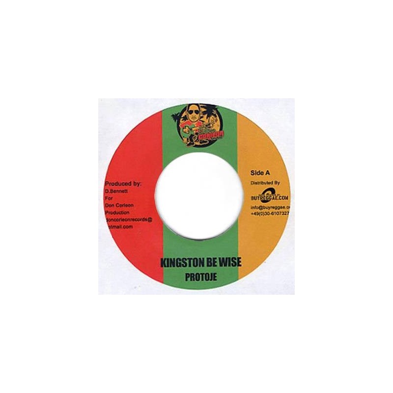 Kingston Be Wise (Original Mix) -  Protoje (7" Single)