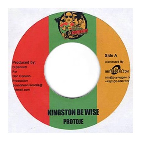 Kingston Be Wise (Original Mix) -  Protoje (7" Single)