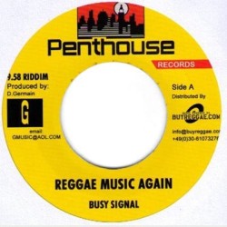 Reggae Music Again - Busy Signal  (7" Single)