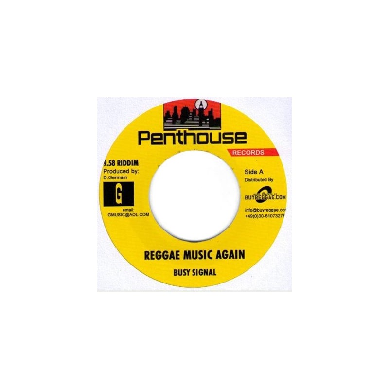 Reggae Music Again - Busy Signal  (7" Single)