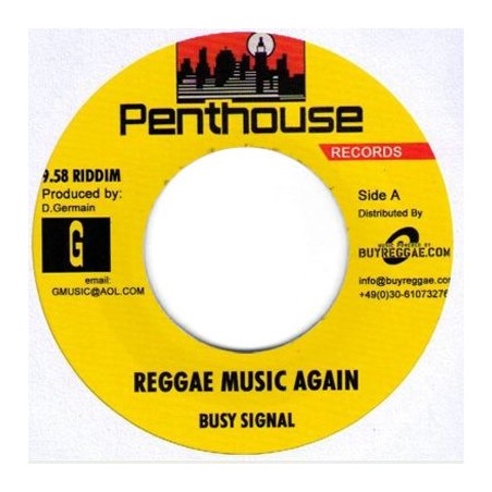 Reggae Music Again - Busy Signal  (7" Single)