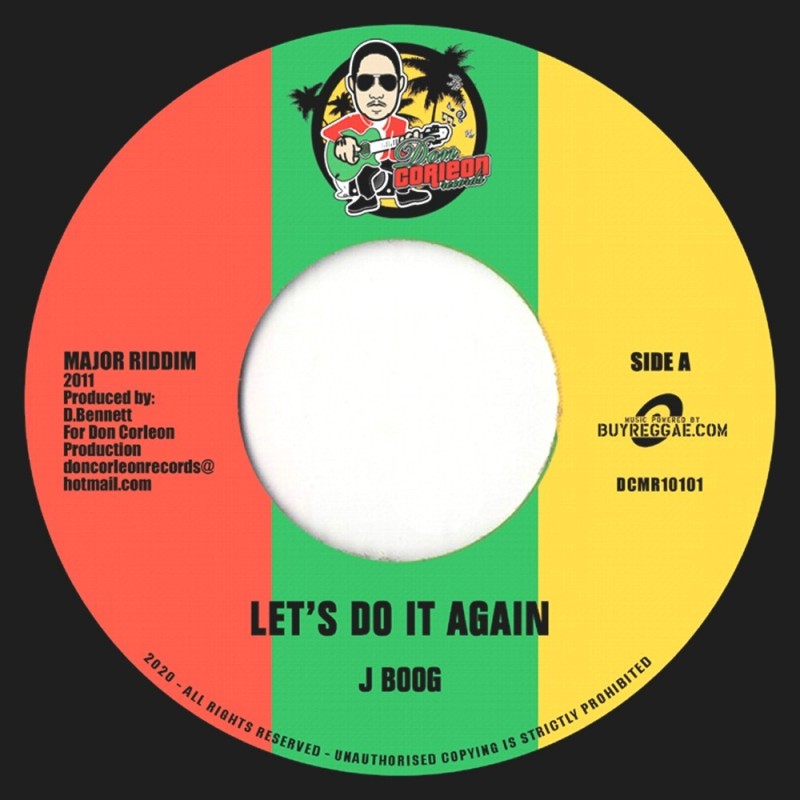 Let's Do It Again - J Boog (7" Single)