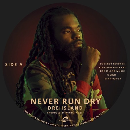 Never Run Dry - Dre Island (7"  Single)