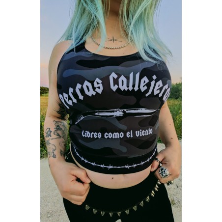 Top deportivo Perras Callejeras Fght Grrrl