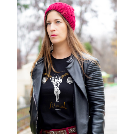 Camiseta Mujer Libertad - BARRIOKA