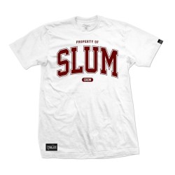 CAMISETA PROPERTY WHITE - SLUM WEAR