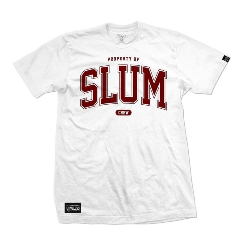 CAMISETA PROPERTY WHITE - SLUM WEAR