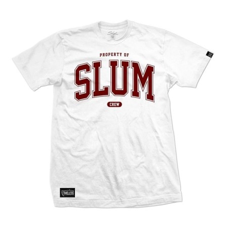 CAMISETA PROPERTY WHITE - SLUM WEAR