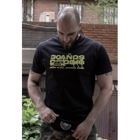 Camiseta 30 Años de Odio - SINNERS