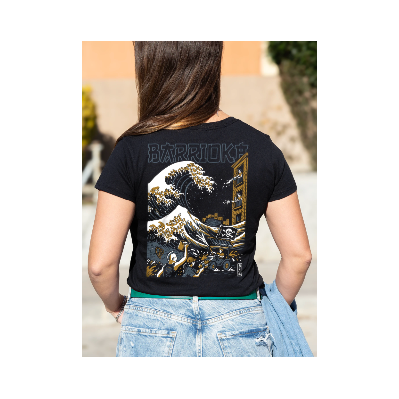 Camiseta batalla naval Entallada - BARRIOKA