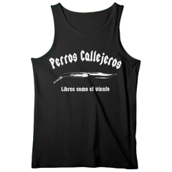 Camiseta tirantes Perros Callejeros