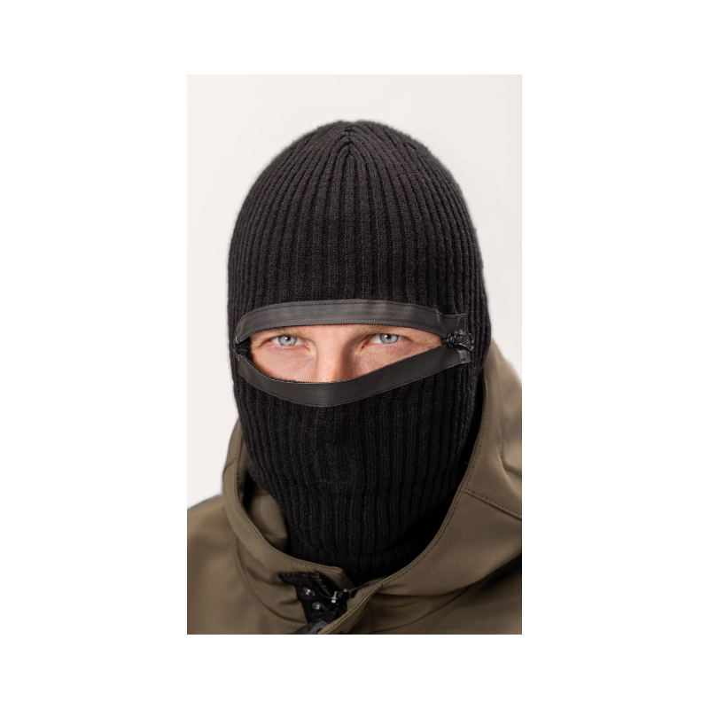 Winter Hat “Action Heavy Knit” Black -  PgWear