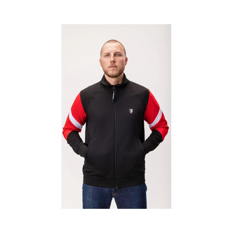 Track Top “Messina” Black Red/White - PgWear