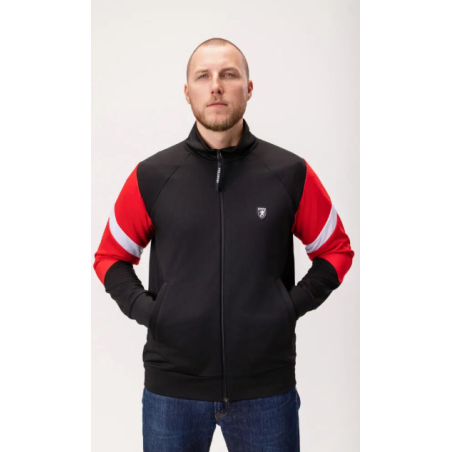 Track Top “Messina” Black Red/White - PgWear