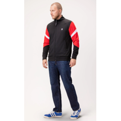 Track Top “Messina” Black Red/White - PgWear