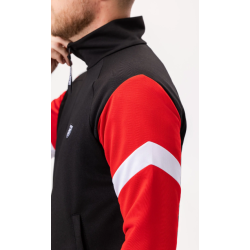 Track Top “Messina” Black Red/White - PgWear
