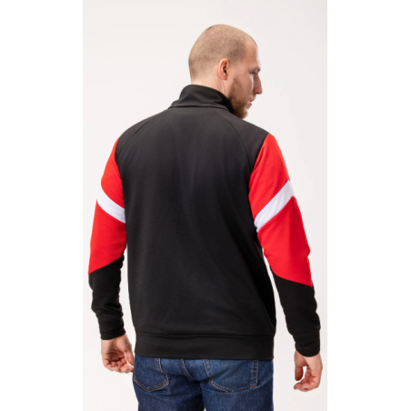 Track Top “Messina” Black Red/White - PgWear
