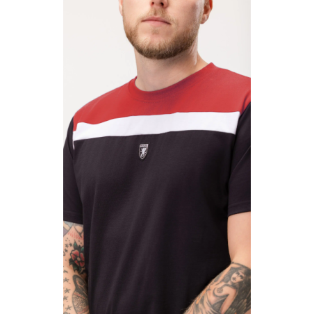 T-shirt “Quintessence” Black Red/Black - PgWear
