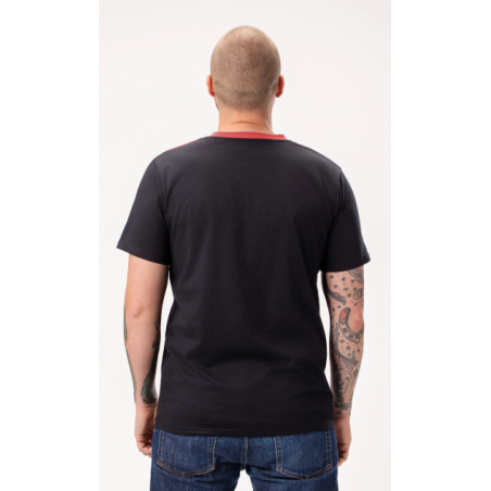 T-shirt “Quintessence” Black Red/Black - PgWear