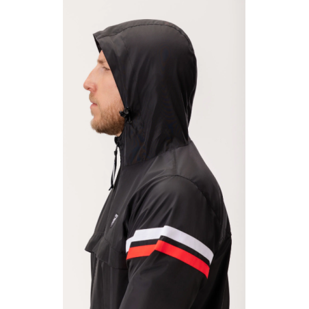 Jacket “Expedition” Black White/Red - PgWear