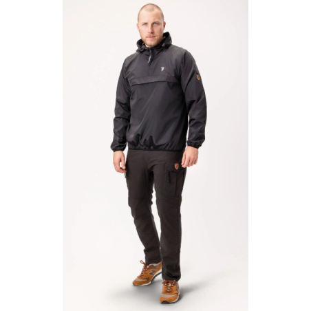 Jacket “Expedition” Black White/Red - PgWear