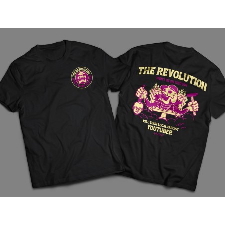 Camiseta The Revolution Won´t Be On Youtube - WE RESIST