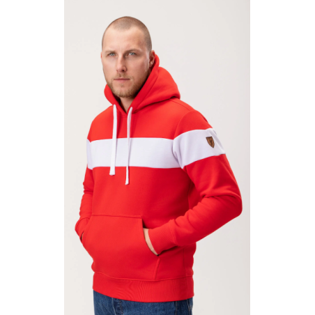 Sweatshirt “Trio” Red/White - PgWear