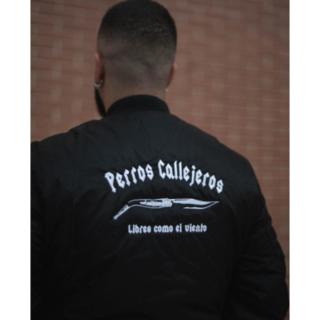BOMBER NEGRA PERROS CALLEJEROS